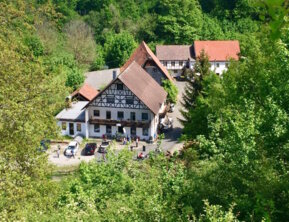 der Gasthof "Zur Sägemühle"